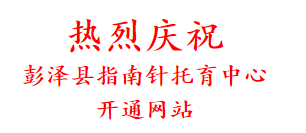 热烈庆祝 彭泽县指南针托育中心 开通网站